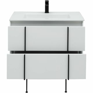 Тумба под раковину Allen Brau Reality 80 1.32005.WM подвесная Белая матовая