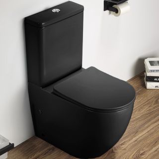 Унитаз CeramaLux 2166XMB с бачком и сиденьем Микролифт