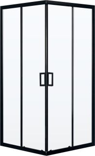 Душевой уголок Royal Bath HPD 100x100см чёрный RB100HPD-T-BL