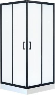 Душевой уголок Royal Bath HP 90x90см чёрный RB90HP-C-BL