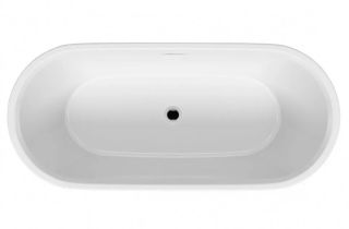 Акриловая ванна Riho Inspire Glossy Fall B091004005 160х75см заполнение через перелив белый