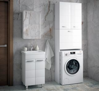 Зеркало-шкаф Corozo Монро 45см белый SD-00000534