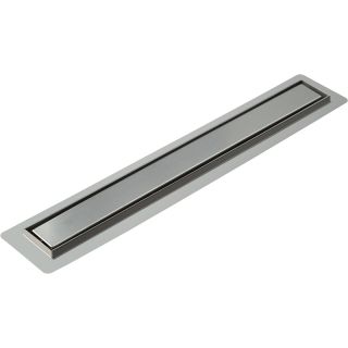 Душевой лоток Logan L001SL-600 с решеткой Нержавеющая сталь под плитку