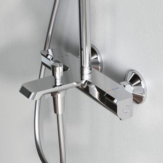 Душевая система AM.PM Func F078F500 с термостатом Хром