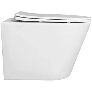 Комплект унитаза с инсталляцией Aquatek Set Aquatek Вега cmp-013 с сиденьем Микролифт и Белой клавишей смыва