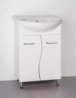 Тумба под раковину Style Line Эко Стандарт ЛС-000010055 55см белый