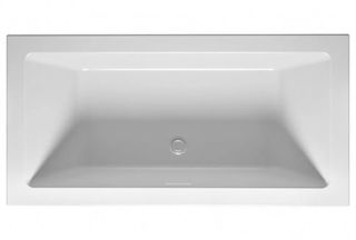 Акриловая ванна Riho Rethink Cubic Fall Plug and Play B104022005 R заполнение через перелив 160х70см белый