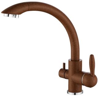 Смеситель для кухни Paulmark Essen Es213001-307 терракотовый