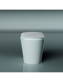 Электронный напольный унитаз-биде TIMO ТЕ-741 белый