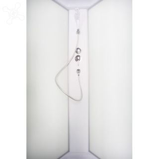 Душевая кабина Deto L 902 R N без крыши 120х80х200 см