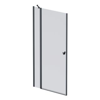 Душевая дверь  AM.PM Sunny W87G-100-1P-BT прозрачное стекло профиль черный матовый 100x190