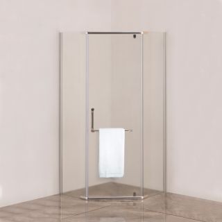 Душевой уголок Agger A03-090MCR/G правый без поддона 89х89, стекло матовое