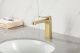 Смеситель для раковины Gappo G1010-3 золотой сатин