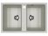Кухонная мойка Ulgran Classic U-608-310 серый