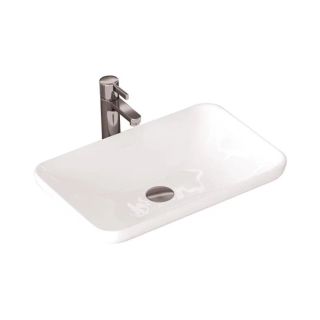 Раковина Velvex E408X, белый