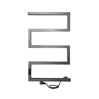 Полотенцесушитель электрический Indigo Sparta DGS80-50GFMRt 80x50 см графит металлик