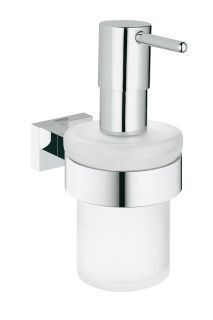 Дозатор жидкого мыла Grohe Essentials Cube 40756001 хром