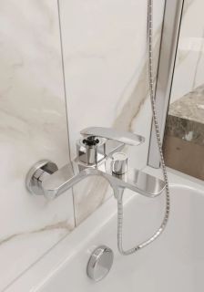 Смеситель для ванны Knotlor KN-42, хром