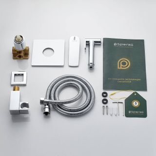 Гигиенический душ со смесителем Splenka S30.53 хром