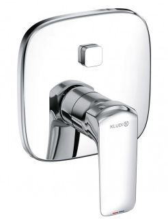 Встраиваемый смеситель для ванны и душа Kludi Ameo хром 416590575