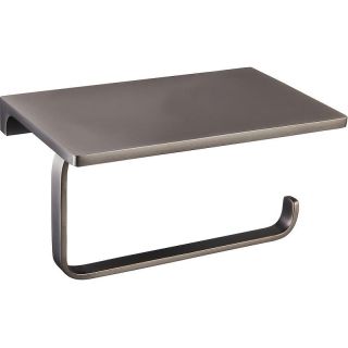 Держатель туалетной бумаги Rav Slezak Nil NLA0403MG с полкой Сатин