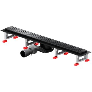 Душевой лоток AM.PM MasterFlow 70 W01SC-P11-070-01BM с Черной матовой решеткой Cut Gradient