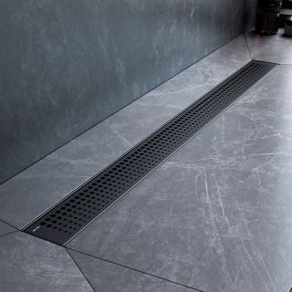 Душевой лоток AM.PM MasterFlow 80 W01SC-P11-080-01BM с Черной матовой решеткой Cut Gradient