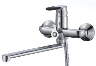 Смеситель для ванны с душем РМС SL123BL-006E хром