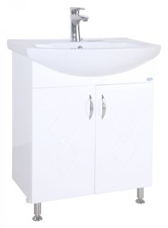 Тумба под раковину Bellezza Элеганс 60см белый 00000004788