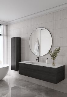 Пенал подвесной Armadi Art Quatro 791-OA-A 35 см антрацит