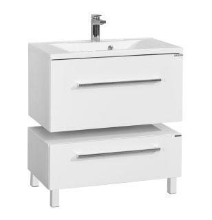 Комод с ящиком Акватон Мадрид 80см белый 1A131903MA010