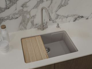 Мойка кухонная GranFest URBAN 4565 белый