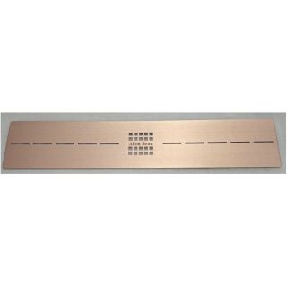 Накладка для сифона Allen Brau Infinity 8.210N2-60 медь браш 90х90