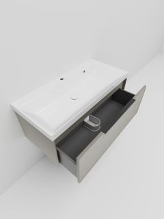 Тумба под раковину La Fenice Simpla FNC-01-SIM-C-100 Бежевая матовая 100 см