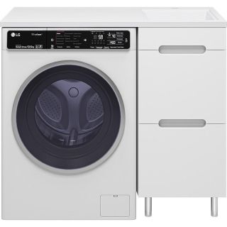 Напольная тумба под раковину Misty Байкал 100 R УТ000014749 39 см белый