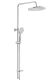 Душевая стойка Swedbe Hermes 5001 без смесителя хром