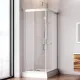 Душевой уголок AM.PM Gem W90G-403-100280-MT без поддона профиль хром 100х80 см