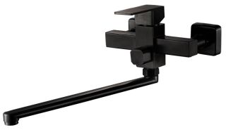 Смеситель для ванны Haiba HB22803-7 чёрный матовый