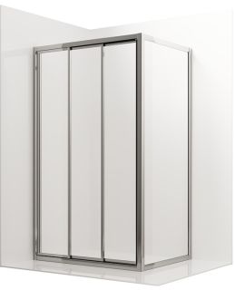 Душевой уголок Ambassador Forsa 17021104NX-80NX 130x80см хром/прозрачное