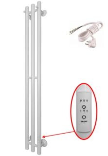 Полотенцесушитель электрический Маргроид Inaro3v-12012-1049-9016R правый 15x120см белый матовый