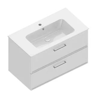 Тумба под раковину Kerama Marazzi Piano Classic PIA.CL.85\WHT.M 85 см ясень белый матовый