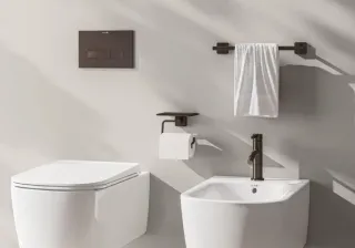 Держатель туалетной бумаги Kludi Vela S 2597153 с полкой для телефона белый матовый