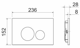 Комплект с инсталляцией Ceramica Nova CN6000_1001W_1000 унитаз Balearica CN6000 крышка-сиденье с микролифтом и инсталляция Envision CN1001W с белой матовой кнопкой смыва Round