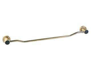 Полотенцедержатель Boheme Royal Cristal 10922-BR-B бронза/чёрный