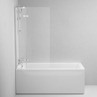 Шторка на ванну Am.Pm Tender W45BS-D3W5-140CT 140x80см хром