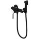 Гигиенический душ со смесителем Gappo G2003-6 чёрный/хром