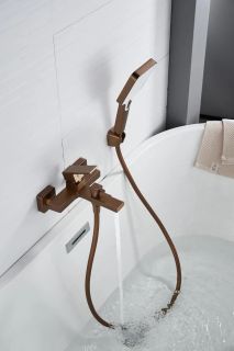 Смеситель для ванны Knotlor KN-22/RB, бронза