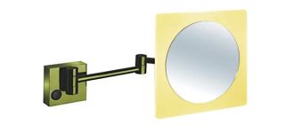 Косметическое зеркало с подсветкой Gappo G6106-4 бронза