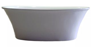 Ванна из искусственного камня AquaStone Гавана 166x82см белый