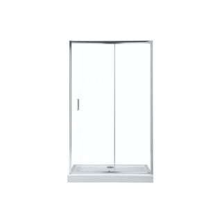 Душевая дверь Aquanet SD-1200A 209406 120 см профиль хром стекло прозрачное